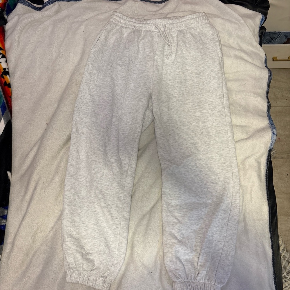 Zara heather gray sweatpants women’s L
